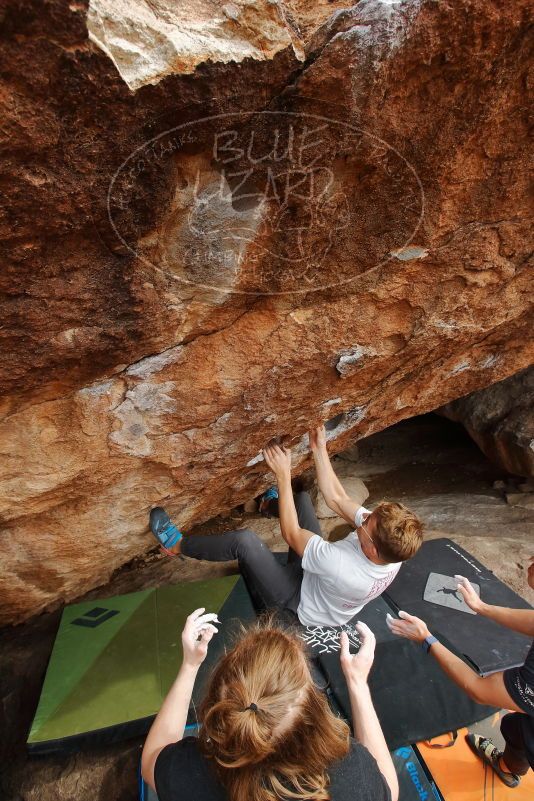 Bouldering in Hueco Tanks on 03/15/2020 with Blue Lizard Climbing and Yoga

Filename: SRM_20200315_1606130.jpg
Aperture: f/7.1
Shutter Speed: 1/250
Body: Canon EOS-1D Mark II
Lens: Canon EF 16-35mm f/2.8 L