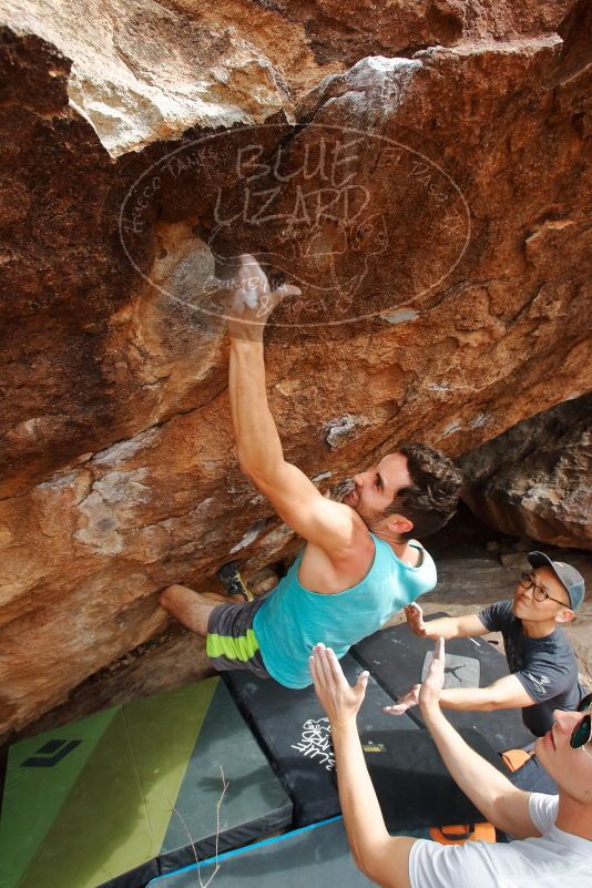 Bouldering in Hueco Tanks on 03/15/2020 with Blue Lizard Climbing and Yoga

Filename: SRM_20200315_1610390.jpg
Aperture: f/7.1
Shutter Speed: 1/250
Body: Canon EOS-1D Mark II
Lens: Canon EF 16-35mm f/2.8 L