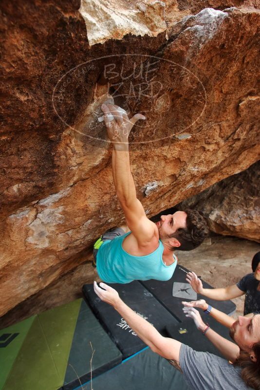 Bouldering in Hueco Tanks on 03/15/2020 with Blue Lizard Climbing and Yoga

Filename: SRM_20200315_1616200.jpg
Aperture: f/5.0
Shutter Speed: 1/250
Body: Canon EOS-1D Mark II
Lens: Canon EF 16-35mm f/2.8 L
