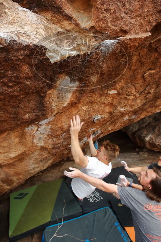 Bouldering in Hueco Tanks on 03/15/2020 with Blue Lizard Climbing and Yoga

Filename: SRM_20200315_1619031.jpg
Aperture: f/5.6
Shutter Speed: 1/250
Body: Canon EOS-1D Mark II
Lens: Canon EF 16-35mm f/2.8 L