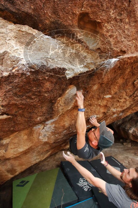 Bouldering in Hueco Tanks on 03/15/2020 with Blue Lizard Climbing and Yoga

Filename: SRM_20200315_1620020.jpg
Aperture: f/5.0
Shutter Speed: 1/250
Body: Canon EOS-1D Mark II
Lens: Canon EF 16-35mm f/2.8 L