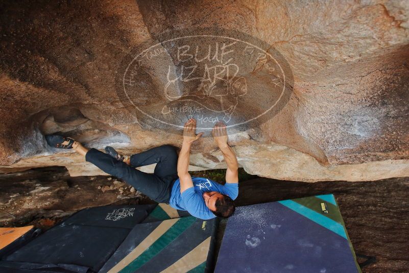 Bouldering in Hueco Tanks on 03/15/2020 with Blue Lizard Climbing and Yoga

Filename: SRM_20200315_1718390.jpg
Aperture: f/5.6
Shutter Speed: 1/250
Body: Canon EOS-1D Mark II
Lens: Canon EF 16-35mm f/2.8 L