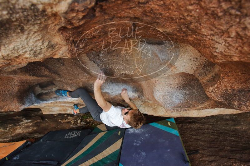 Bouldering in Hueco Tanks on 03/15/2020 with Blue Lizard Climbing and Yoga

Filename: SRM_20200315_1729220.jpg
Aperture: f/5.6
Shutter Speed: 1/250
Body: Canon EOS-1D Mark II
Lens: Canon EF 16-35mm f/2.8 L