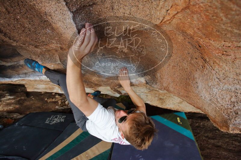 Bouldering in Hueco Tanks on 03/15/2020 with Blue Lizard Climbing and Yoga

Filename: SRM_20200315_1729270.jpg
Aperture: f/5.6
Shutter Speed: 1/250
Body: Canon EOS-1D Mark II
Lens: Canon EF 16-35mm f/2.8 L