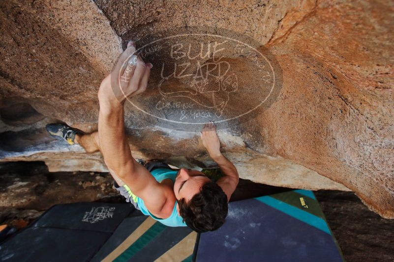 Bouldering in Hueco Tanks on 03/15/2020 with Blue Lizard Climbing and Yoga

Filename: SRM_20200315_1732470.jpg
Aperture: f/5.6
Shutter Speed: 1/250
Body: Canon EOS-1D Mark II
Lens: Canon EF 16-35mm f/2.8 L