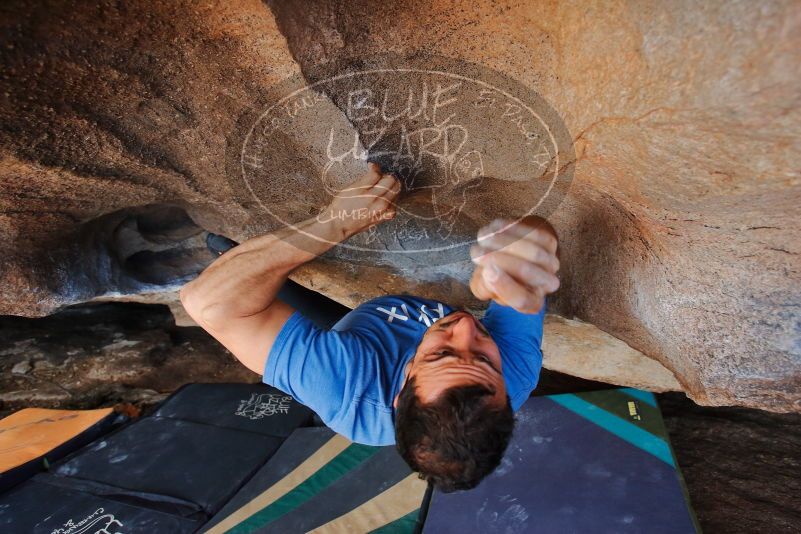 Bouldering in Hueco Tanks on 03/15/2020 with Blue Lizard Climbing and Yoga

Filename: SRM_20200315_1734170.jpg
Aperture: f/4.5
Shutter Speed: 1/320
Body: Canon EOS-1D Mark II
Lens: Canon EF 16-35mm f/2.8 L