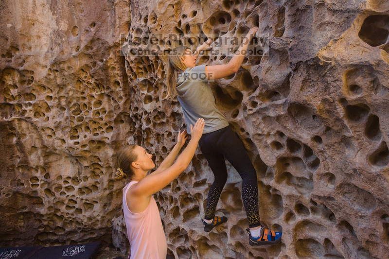 Bouldering in Hueco Tanks on 10/19/2021 with Blue Lizard Climbing and Yoga

Filename: SRM_20211019_1210330.jpg
Aperture: f/5.6
Shutter Speed: 1/125
Body: Canon EOS-1D Mark II
Lens: Canon EF 16-35mm f/2.8 L