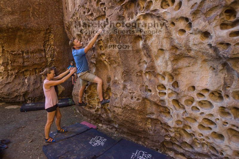 Bouldering in Hueco Tanks on 10/19/2021 with Blue Lizard Climbing and Yoga

Filename: SRM_20211019_1215120.jpg
Aperture: f/4.0
Shutter Speed: 1/125
Body: Canon EOS-1D Mark II
Lens: Canon EF 16-35mm f/2.8 L