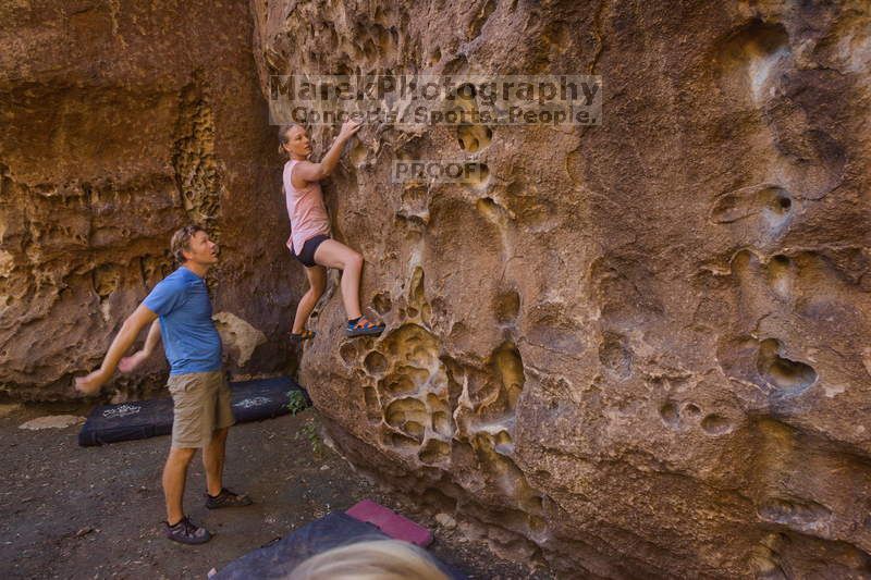 Bouldering in Hueco Tanks on 10/19/2021 with Blue Lizard Climbing and Yoga

Filename: SRM_20211019_1218010.jpg
Aperture: f/5.6
Shutter Speed: 1/60
Body: Canon EOS-1D Mark II
Lens: Canon EF 16-35mm f/2.8 L
