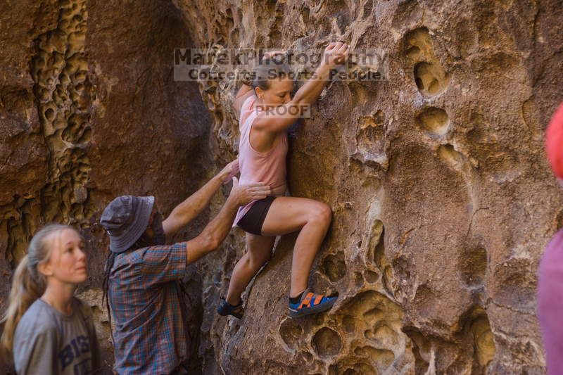 Bouldering in Hueco Tanks on 10/19/2021 with Blue Lizard Climbing and Yoga

Filename: SRM_20211019_1258300.jpg
Aperture: f/2.8
Shutter Speed: 1/160
Body: Canon EOS-1D Mark II
Lens: Canon EF 50mm f/1.8 II