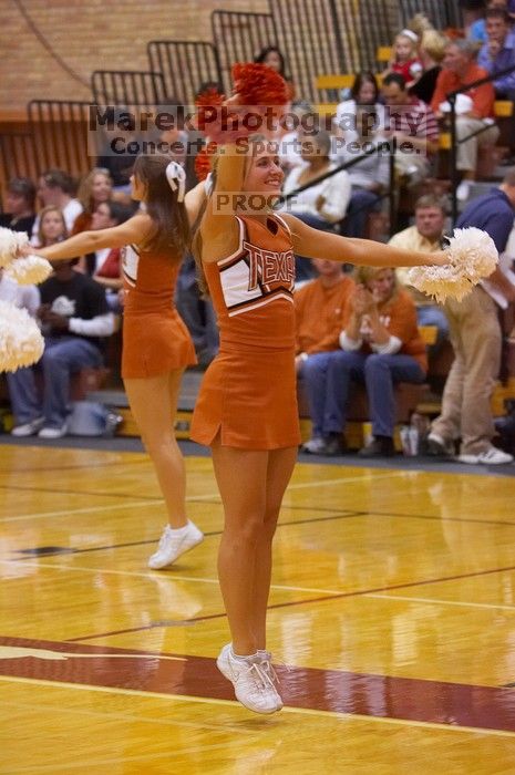 The Longhorns defeated the Huskers 3-0 on Wednesday night, October 24, 2007 at Gregory Gym.

Filename: SRM_20071024_1941523.jpg
Aperture: f/4.0
Shutter Speed: 1/320
Body: Canon EOS-1D Mark II
Lens: Canon EF 80-200mm f/2.8 L