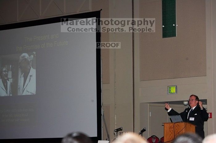 Nicholas A. Peppas gave the AIChE institute lecture, Le Plus Ça Change...Nanotechnology and Bioengineering in An Evolving Chemical Engineering World, on Wednesday, November 7, 2007.

Filename: SRM_20071107_1339328.jpg
Aperture: f/4.0
Shutter Speed: 1/160
Body: Canon EOS-1D Mark II
Lens: Canon EF 80-200mm f/2.8 L