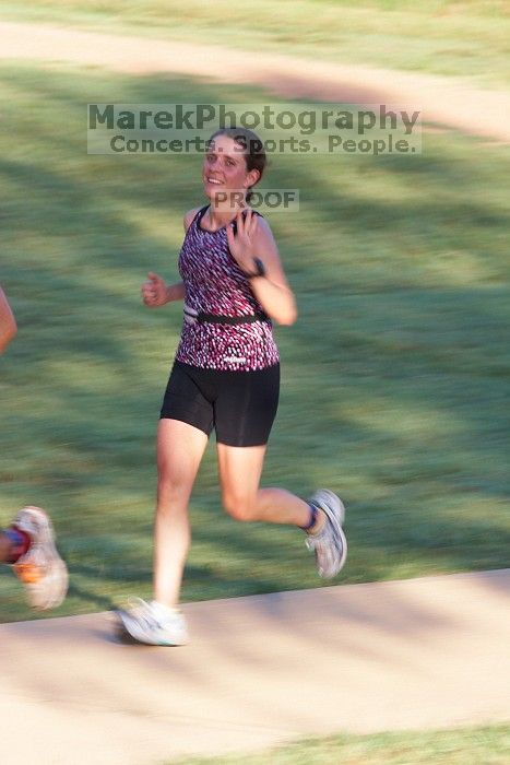 Beth Marek (bib #81) of Austin placed 4 in her age group (F 30-34) with an overall time of 01:46:51 at The Howdy Du duathlon in Berry Springs Park, Georgetown, Sunday July 6, 2008.

Filename: SRM_20080706_0742080.jpg
Aperture: f/11.0
Shutter Speed: 1/50
Body: Canon EOS 20D
Lens: Canon EF 300mm f/2.8 L IS