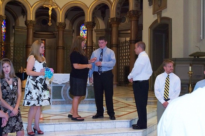 Rehearsal for Emily Marek and James Oyan's wedding, Friday, July 11, 2008.

Filename: SRM_20080711_1352127.jpg
Aperture: f/5.6
Shutter Speed: 1/40
Body: Canon EOS-1D Mark II
Lens: Canon EF 16-35mm f/2.8 L