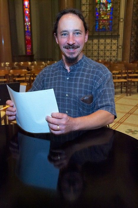 Rehearsal for Emily Marek and James Oyan's wedding, Friday, July 11, 2008.

Filename: SRM_20080711_1353340.jpg
Aperture: f/5.6
Shutter Speed: 1/40
Body: Canon EOS-1D Mark II
Lens: Canon EF 16-35mm f/2.8 L