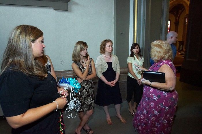 Rehearsal for Emily Marek and James Oyan's wedding, Friday, July 11, 2008.

Filename: SRM_20080711_1359289.jpg
Aperture: f/5.6
Shutter Speed: 1/40
Body: Canon EOS-1D Mark II
Lens: Canon EF 16-35mm f/2.8 L