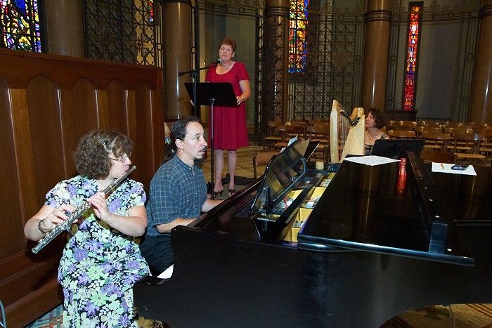 Rehearsal for Emily Marek and James Oyan's wedding, Friday, July 11, 2008.

Filename: SRM_20080711_1401040.jpg
Aperture: f/5.6
Shutter Speed: 1/40
Body: Canon EOS-1D Mark II
Lens: Canon EF 16-35mm f/2.8 L