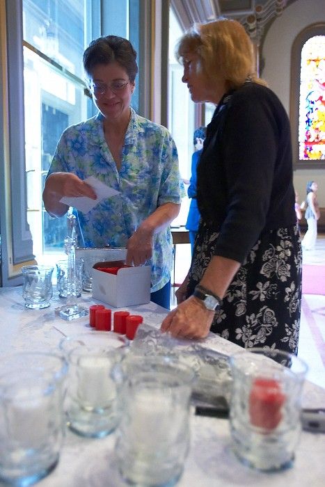 Emily Marek and James Oyan's wedding ceremony at the Cathedral of the Sacred Heart, Saturday, July 12, 2008.

Filename: SRM_20080712_0644061.jpg
Aperture: f/2.8
Shutter Speed: 1/30
Body: Canon EOS-1D Mark II
Lens: Canon EF 16-35mm f/2.8 L