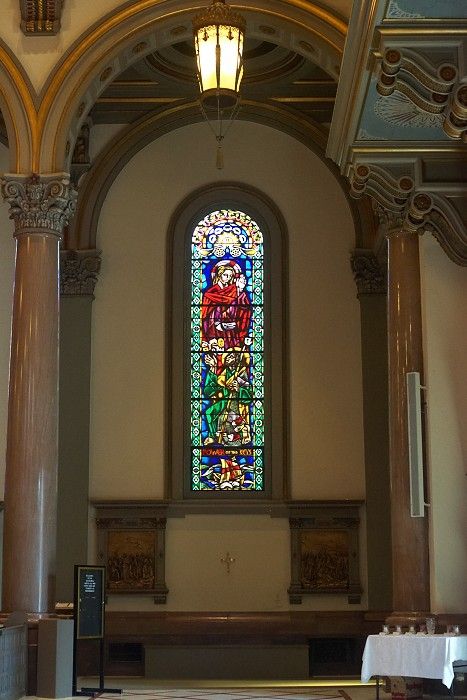 Emily Marek and James Oyan's wedding ceremony at the Cathedral of the Sacred Heart, Saturday, July 12, 2008.

Filename: SRM_20080712_0702568.jpg
Aperture: f/3.2
Shutter Speed: 1/60
Body: Canon EOS-1D Mark II
Lens: Canon EF 50mm f/1.8 II