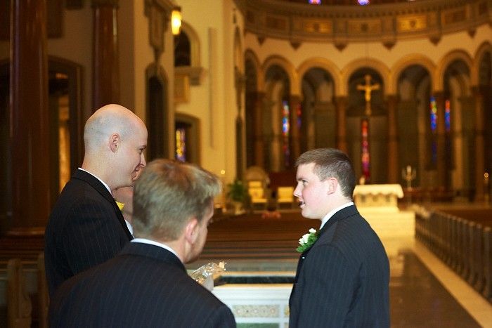Emily Marek and James Oyan's wedding ceremony at the Cathedral of the Sacred Heart, Saturday, July 12, 2008.

Filename: SRM_20080712_0728143.jpg
Aperture: f/3.2
Shutter Speed: 1/60
Body: Canon EOS-1D Mark II
Lens: Canon EF 50mm f/1.8 II