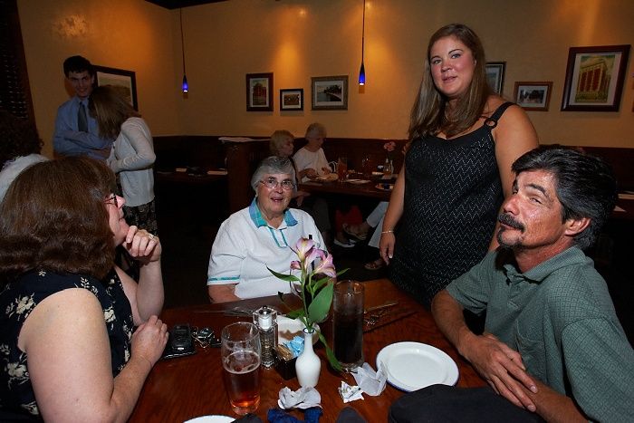 Rehearsal dinner at the Capital Ale House for Emily Marek and James Oyan's wedding, Friday, July 11, 2008.

Filename: SRM_20080711_1557320.jpg
Aperture: f/5.6
Shutter Speed: 1/50
Body: Canon EOS-1D Mark II
Lens: Canon EF 16-35mm f/2.8 L