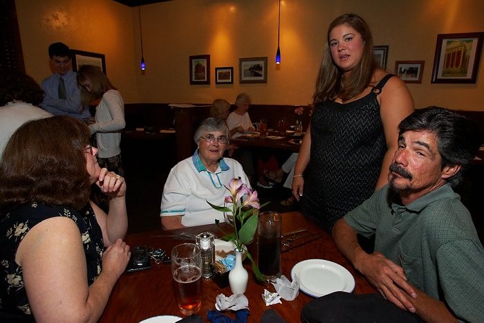 Rehearsal dinner at the Capital Ale House for Emily Marek and James Oyan's wedding, Friday, July 11, 2008.

Filename: SRM_20080711_1557329.jpg
Aperture: f/5.6
Shutter Speed: 1/50
Body: Canon EOS-1D Mark II
Lens: Canon EF 16-35mm f/2.8 L
