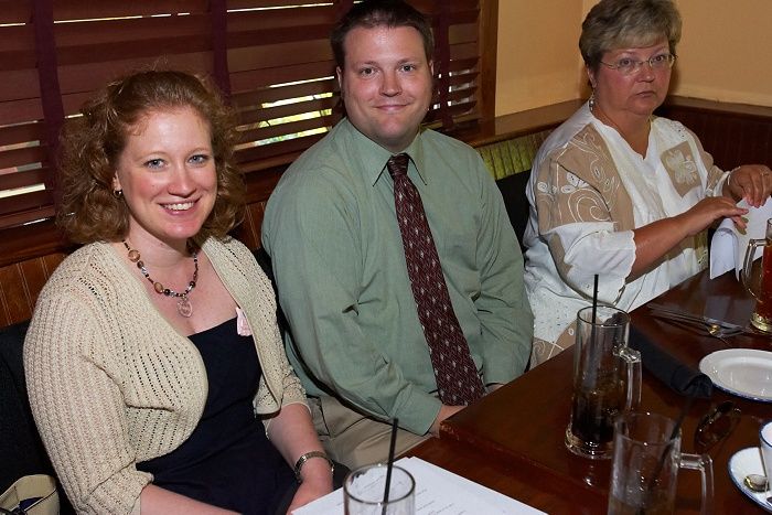 Rehearsal dinner at the Capital Ale House for Emily Marek and James Oyan's wedding, Friday, July 11, 2008.

Filename: SRM_20080711_1558002.jpg
Aperture: f/5.6
Shutter Speed: 1/50
Body: Canon EOS-1D Mark II
Lens: Canon EF 16-35mm f/2.8 L