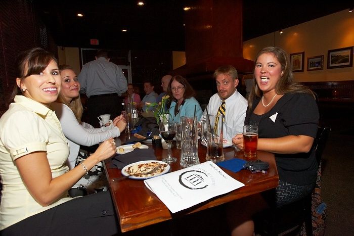 Rehearsal dinner at the Capital Ale House for Emily Marek and James Oyan's wedding, Friday, July 11, 2008.

Filename: SRM_20080711_1729106.jpg
Aperture: f/5.6
Shutter Speed: 1/80
Body: Canon EOS-1D Mark II
Lens: Canon EF 16-35mm f/2.8 L