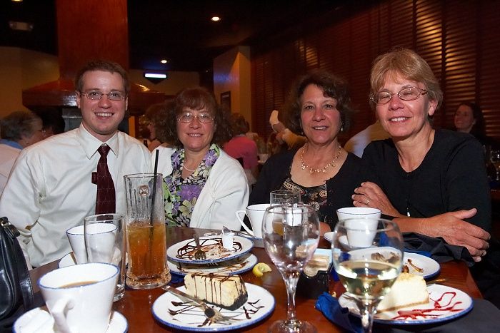 Rehearsal dinner at the Capital Ale House for Emily Marek and James Oyan's wedding, Friday, July 11, 2008.

Filename: SRM_20080711_1733108.jpg
Aperture: f/5.6
Shutter Speed: 1/50
Body: Canon EOS-1D Mark II
Lens: Canon EF 16-35mm f/2.8 L