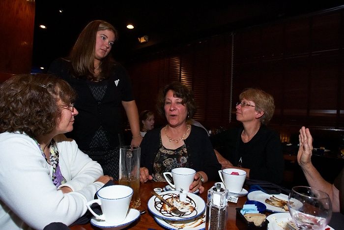 Rehearsal dinner at the Capital Ale House for Emily Marek and James Oyan's wedding, Friday, July 11, 2008.

Filename: SRM_20080711_1748402.jpg
Aperture: f/5.6
Shutter Speed: 1/50
Body: Canon EOS-1D Mark II
Lens: Canon EF 16-35mm f/2.8 L