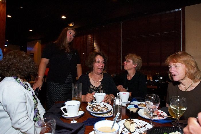 Rehearsal dinner at the Capital Ale House for Emily Marek and James Oyan's wedding, Friday, July 11, 2008.

Filename: SRM_20080711_1749003.jpg
Aperture: f/5.6
Shutter Speed: 1/60
Body: Canon EOS-1D Mark II
Lens: Canon EF 16-35mm f/2.8 L