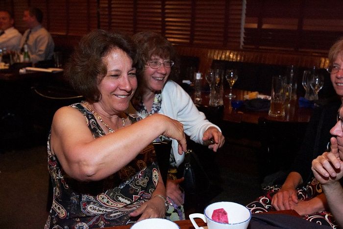 Rehearsal dinner at the Capital Ale House for Emily Marek and James Oyan's wedding, Friday, July 11, 2008.

Filename: SRM_20080711_1836564.jpg
Aperture: f/5.6
Shutter Speed: 1/40
Body: Canon EOS-1D Mark II
Lens: Canon EF 16-35mm f/2.8 L