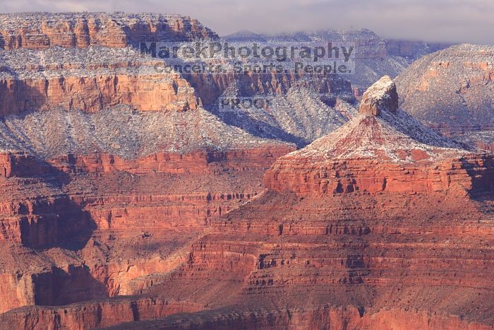 The Grand Canyon from the scenic view, south rim, on Sunday, January 4, 2009.

Filename: SRM_20090104_14315800.JPG
Aperture: f/16.0
Shutter Speed: 1/250
Body: Canon EOS-1D Mark II
Lens: Canon EF 100-400mm f/4.5-5.6 L IS USM