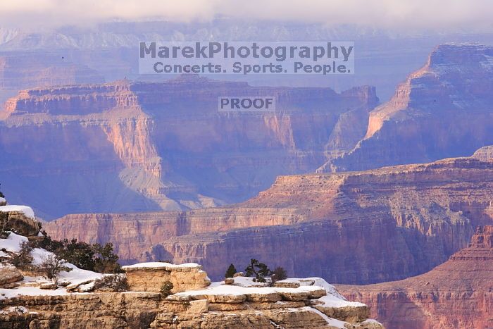 The Grand Canyon from the scenic view, south rim, on Sunday, January 4, 2009.

Filename: SRM_20090104_14343211.JPG
Aperture: f/16.0
Shutter Speed: 1/125
Body: Canon EOS-1D Mark II
Lens: Canon EF 100-400mm f/4.5-5.6 L IS USM
