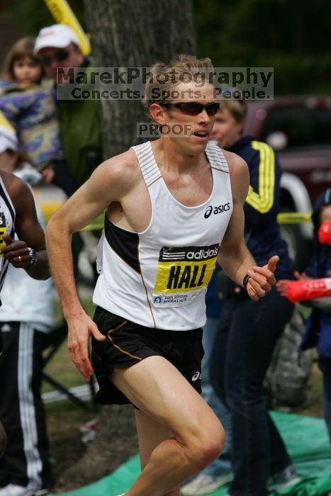 Ryan Hall was third to cross the finish line with a time of 2:09:40.  The 113th Boston Marathon took place on Monday, April 20, 2009.

Filename: SRM_20090420_10401933.JPG
Aperture: f/8.0
Shutter Speed: 1/1250
Body: Canon EOS-1D Mark II
Lens: Canon EF 100-400mm f/4.5-5.6 L IS USM