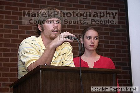 Danny Puckett and Alison Graab defend the FreShGA bill.

Filename: crw_0814_std.jpg
Aperture: f/5.6
Shutter Speed: 1/60
Body: Canon EOS DIGITAL REBEL
Lens: Canon EF-S 18-55mm f/3.5-5.6