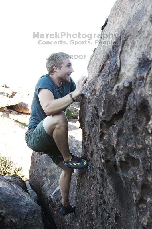 Rock climbing in Hueco Tanks State Park and Historic Site during the Hueco Tanks Awesome Fest 2.0 trip, Sunday, September 05, 2010.

Filename: SRM_20100905_19150741.JPG
Aperture: f/5.6
Shutter Speed: 1/250
Body: Canon EOS 20D
Lens: Canon EF 16-35mm f/2.8 L