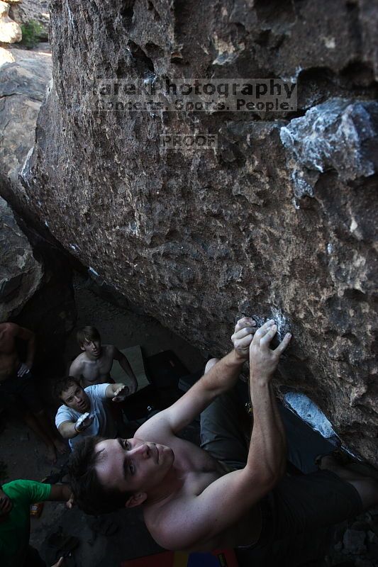 Rock climbing in Hueco Tanks State Park and Historic Site during the Hueco Tanks Awesome Fest 2.0 trip, Sunday, September 05, 2010.

Filename: SRM_20100905_19230653.JPG
Aperture: f/5.0
Shutter Speed: 1/250
Body: Canon EOS 20D
Lens: Canon EF 16-35mm f/2.8 L