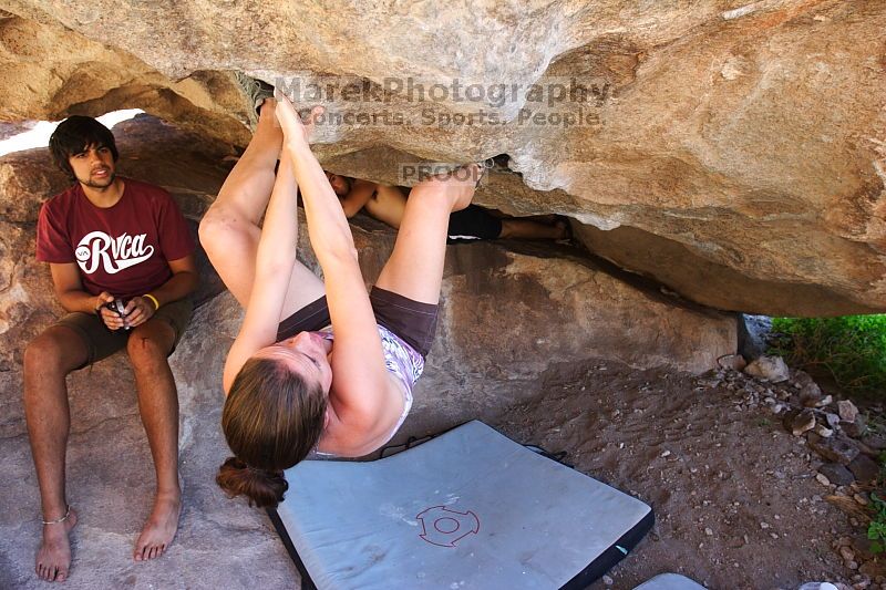 Rock climbing in Hueco Tanks State Park and Historic Site during the Hueco Tanks Awesome Fest 2.0 trip, Monday, September 06, 2010.

Filename: SRM_20100906_11470510.JPG
Aperture: f/4.0
Shutter Speed: 1/125
Body: Canon EOS 20D
Lens: Canon EF 16-35mm f/2.8 L