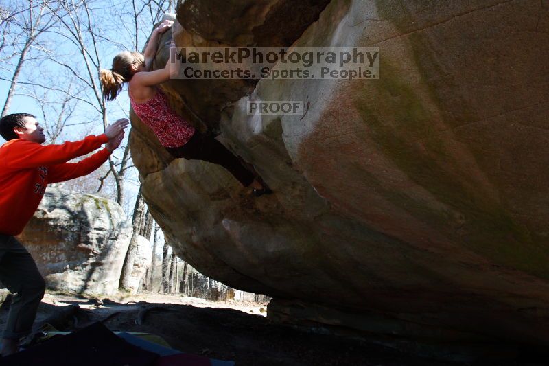 Bouldering in the southeast during Spring Break 2013.

Filename: SRM_20130312_12260640.JPG
Aperture: f/5.6
Shutter Speed: 1/500
Body: Canon EOS-1D Mark II
Lens: Canon EF 16-35mm f/2.8 L