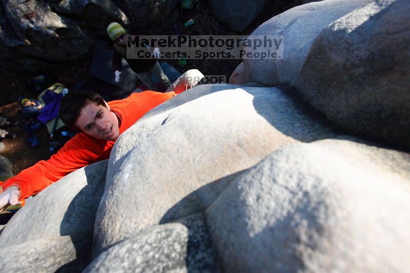 Bouldering in the southeast during Spring Break 2013.

Filename: SRM_20130312_16035619.JPG
Aperture: f/4.0
Shutter Speed: 1/1600
Body: Canon EOS-1D Mark II
Lens: Canon EF 16-35mm f/2.8 L