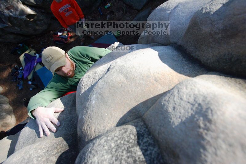 Bouldering in the southeast during Spring Break 2013.

Filename: SRM_20130312_16051628.JPG
Aperture: f/4.0
Shutter Speed: 1/1600
Body: Canon EOS-1D Mark II
Lens: Canon EF 16-35mm f/2.8 L