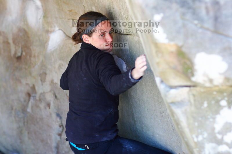 Bouldering in the southeast during Spring Break 2013.

Filename: SRM_20130313_13331444.JPG
Aperture: f/2.0
Shutter Speed: 1/1250
Body: Canon EOS-1D Mark II
Lens: Canon EF 85mm f/1.2 L II