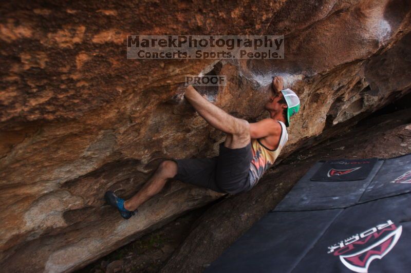 Bouldering in Hueco Tanks on %m/%d/%Y

Filename: SRM_20160219_1802590.jpg
Aperture: f/2.8
Shutter Speed: 1/250
Body: Canon EOS 20D
Lens: Canon EF 16-35mm f/2.8 L
