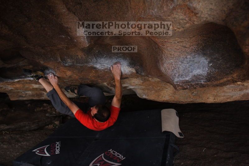 Bouldering in Hueco Tanks on %m/%d/%Y

Filename: SRM_20160219_1833150.jpg
Aperture: f/2.8
Shutter Speed: 1/250
Body: Canon EOS 20D
Lens: Canon EF 16-35mm f/2.8 L