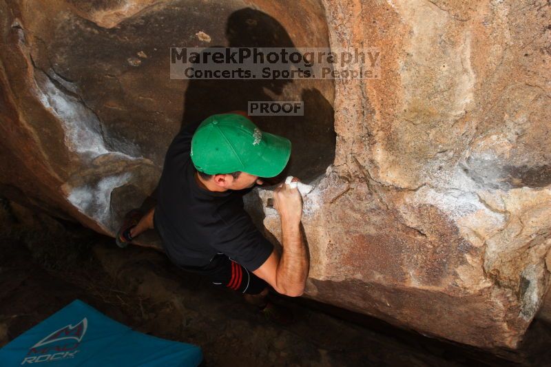 Bouldering in Hueco Tanks on 02/20/2016

Filename: SRM_20160220_1731370.JPG
Aperture: f/9.0
Shutter Speed: 1/250
Body: Canon EOS 20D
Lens: Canon EF 16-35mm f/2.8 L