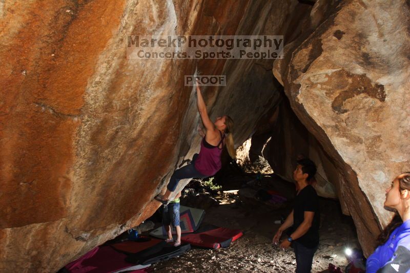 Bouldering in Hueco Tanks on 02/27/2016 with Blue Lizard Climbing and Yoga

Filename: SRM_20160227_1347420.JPG
Aperture: f/5.6
Shutter Speed: 1/250
Body: Canon EOS 20D
Lens: Canon EF 16-35mm f/2.8 L
