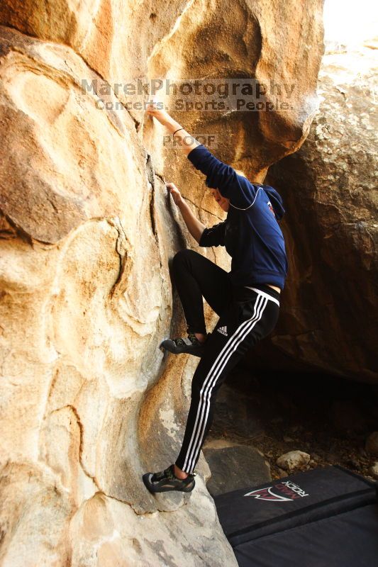 Bouldering in Hueco Tanks on 03/12/2016 with Blue Lizard Climbing and Yoga

Filename: SRM_20160312_1258090.jpg
Aperture: f/2.8
Shutter Speed: 1/250
Body: Canon EOS 20D
Lens: Canon EF 16-35mm f/2.8 L