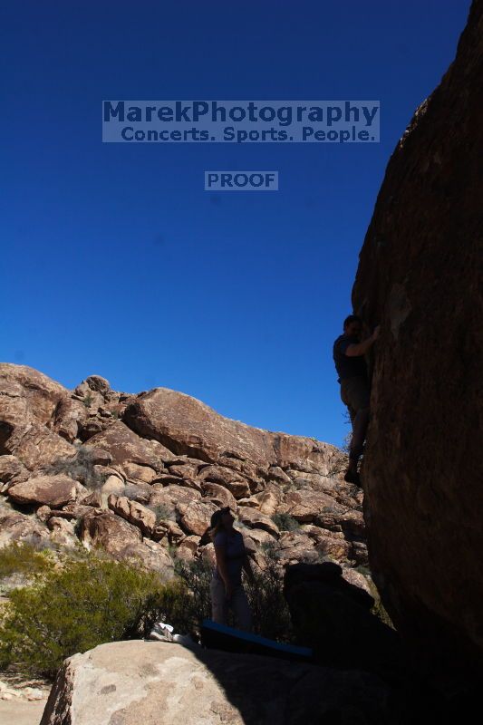 Bouldering in Hueco Tanks on 03/13/2016 with Blue Lizard Climbing and Yoga

Filename: SRM_20160313_1434020.jpg
Aperture: f/9.0
Shutter Speed: 1/250
Body: Canon EOS 20D
Lens: Canon EF 16-35mm f/2.8 L
