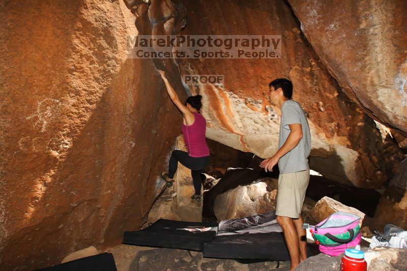 Bouldering in Hueco Tanks on 03/18/2016 with Blue Lizard Climbing and Yoga

Filename: SRM_20160318_1334210.jpg
Aperture: f/6.3
Shutter Speed: 1/250
Body: Canon EOS 20D
Lens: Canon EF 16-35mm f/2.8 L